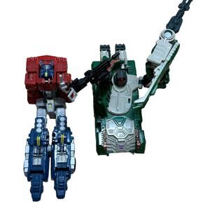 Transformers Figure Lot Optimus Prime And Megatron